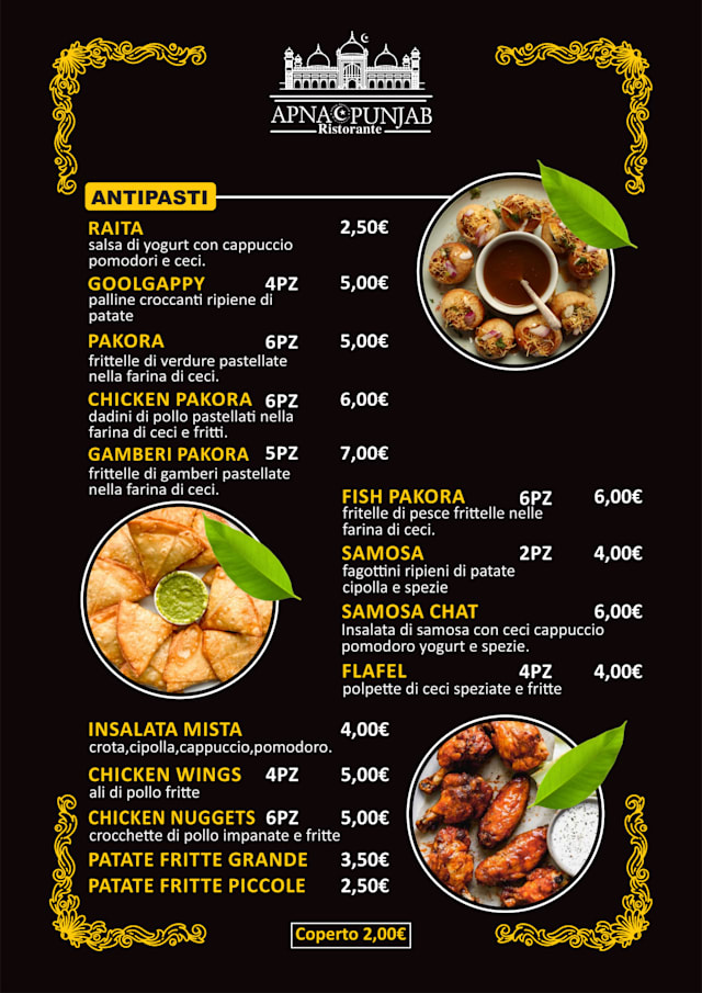 PDF Menu page 2
