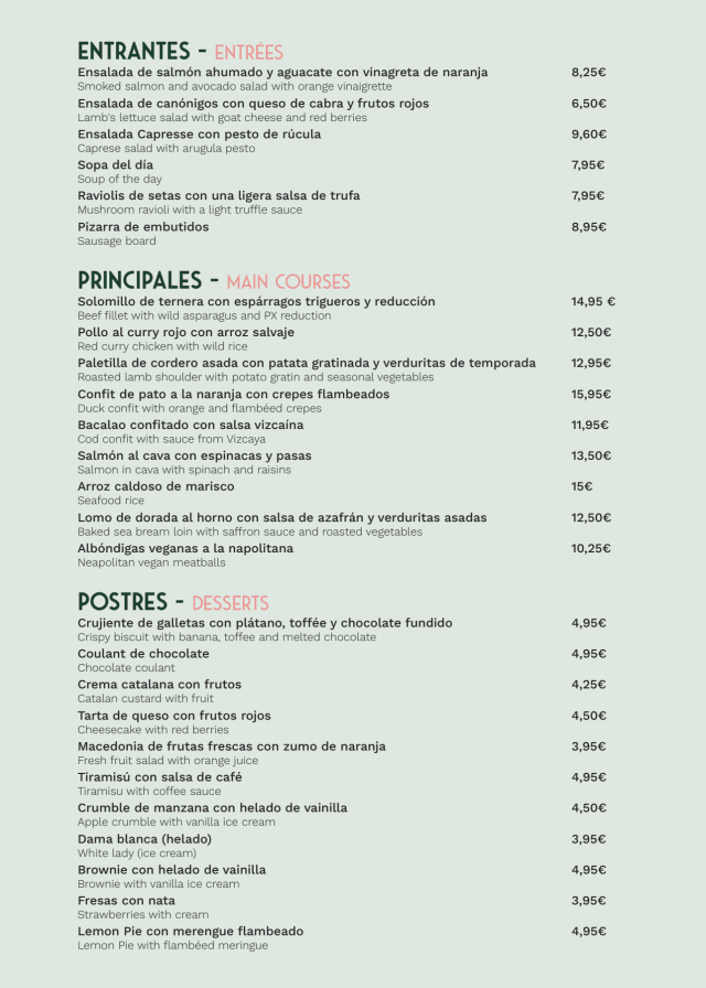 PDF Menu page 2