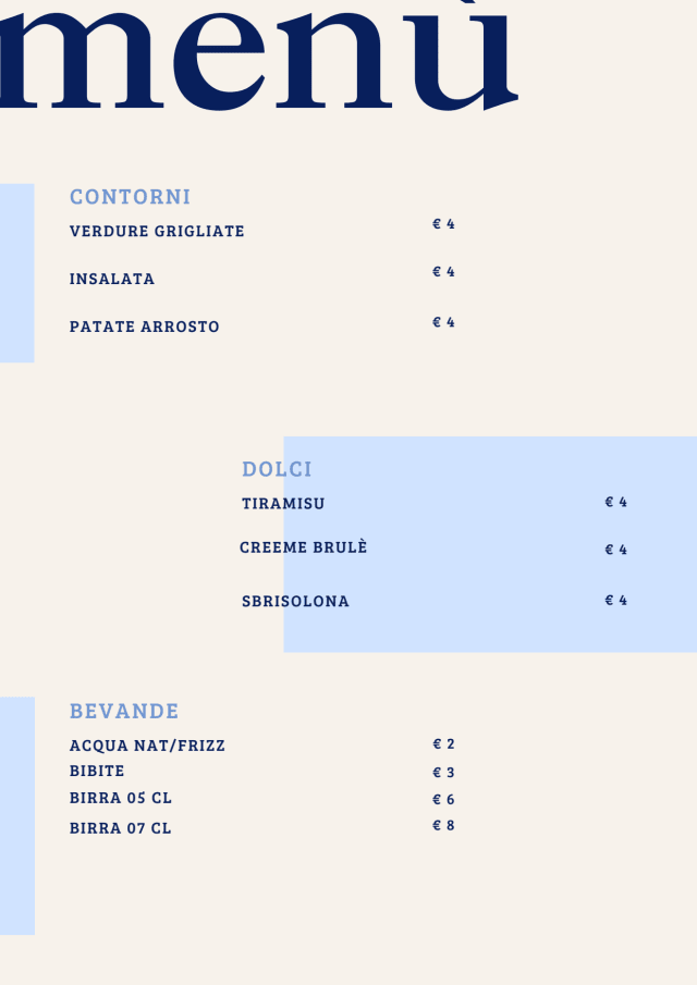 PDF Menu page 2