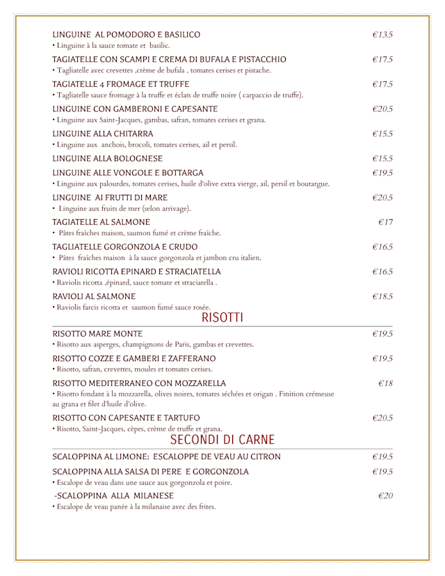 PDF Menu page 2