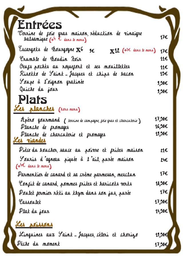 PDF Menu page 2