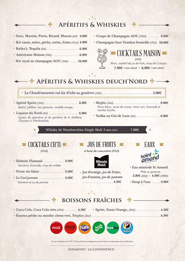 PDF Menu page 2
