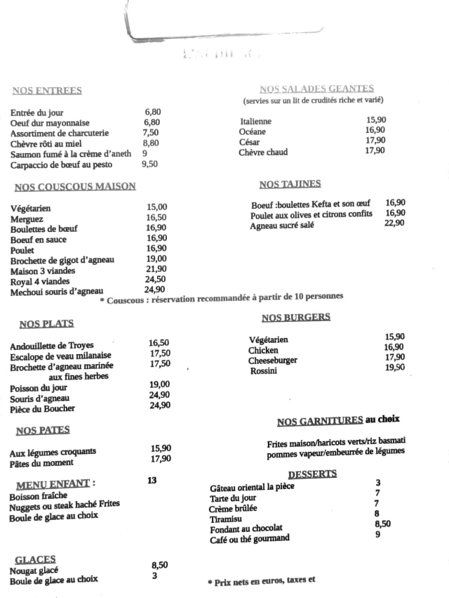 PDF Menu page 2