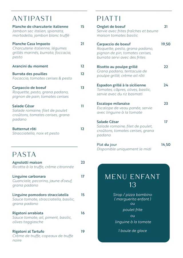 PDF Menu page 2