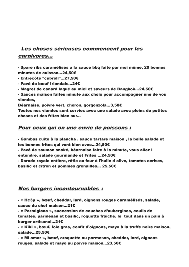 PDF Menu page 2
