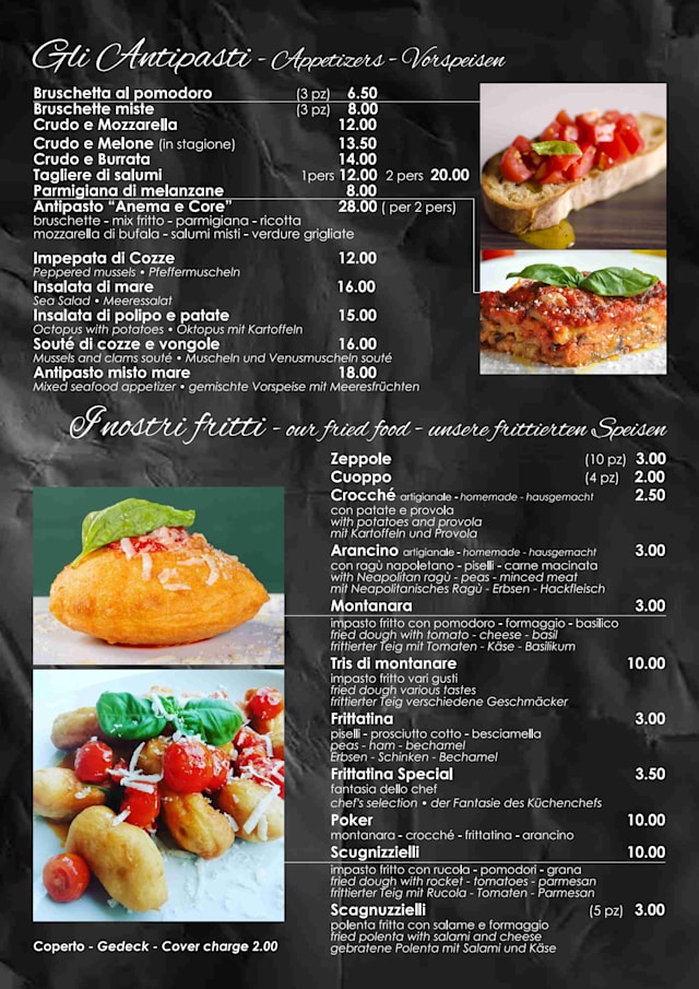 PDF Menu page 2