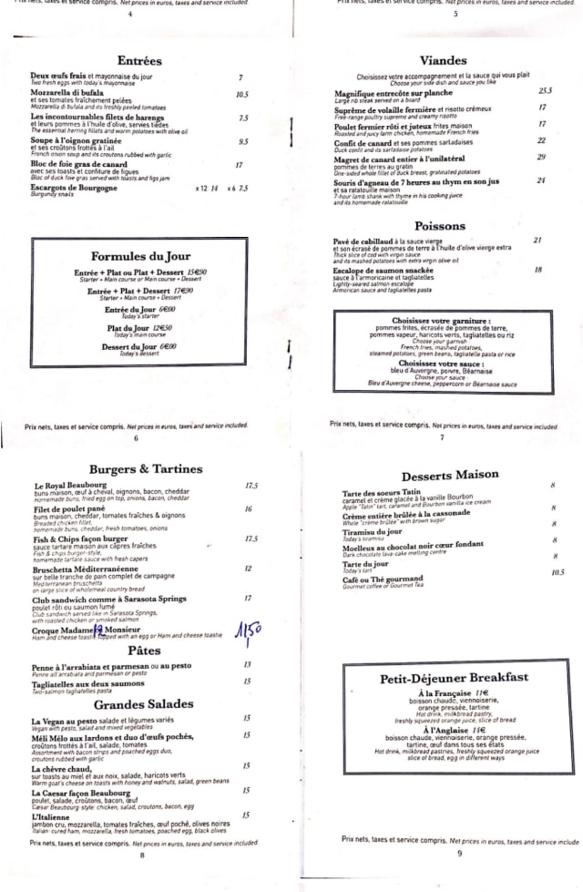 PDF Menu page 2
