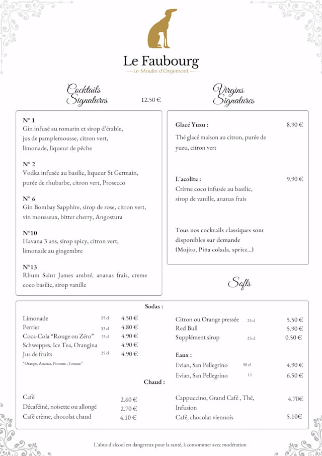 PDF Menu page 2