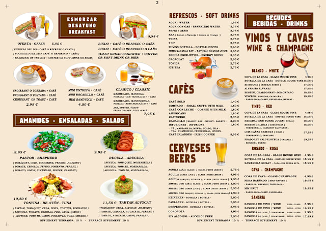 PDF Menu page 2