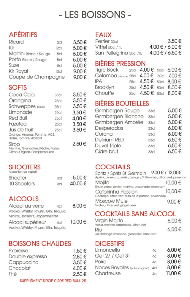 PDF Menu page 2