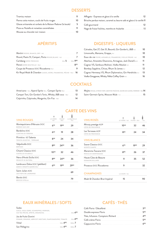 PDF Menu page 2