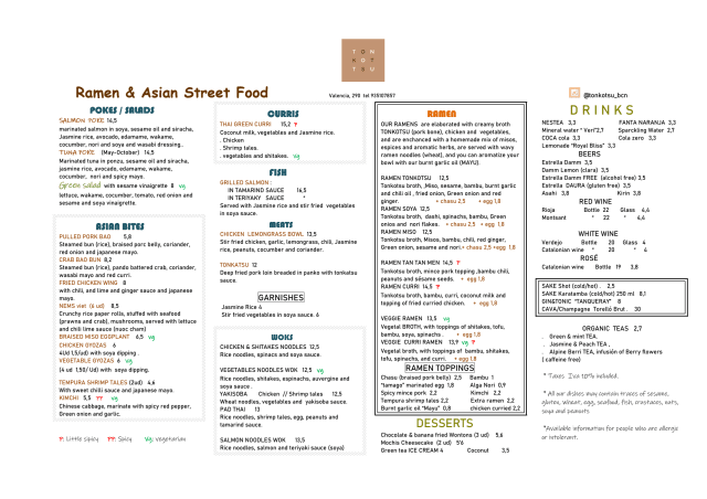 PDF Menu page 2