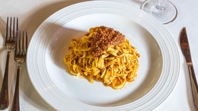 Tagliatelle alla bolognese