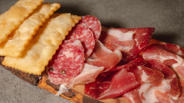 SALUMI CON GNOCO FRITTO