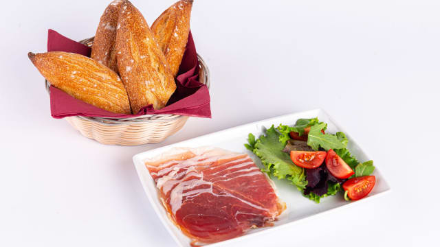 Our house is French but our ham is... Portuguese (Alentejo ham)