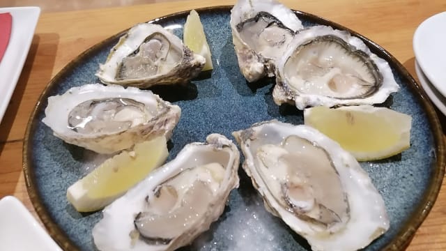We have oysters every day. You can order them 6 by 6 like the french or one by one as it is more common in Portugal