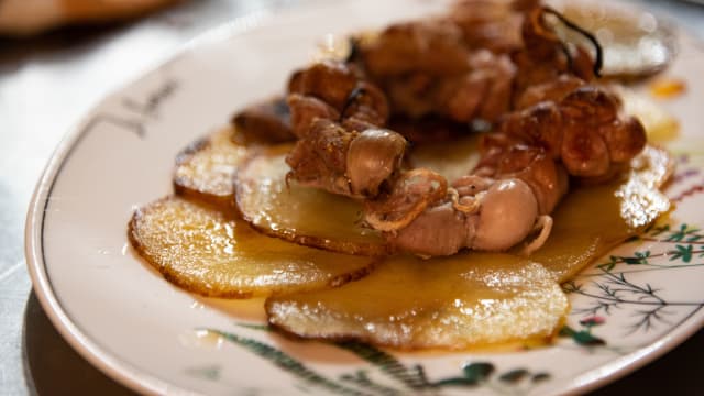 Pajatina al forno, ajo rosmarino e patate