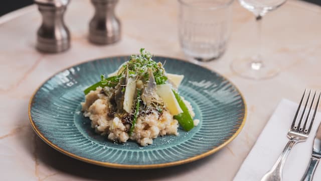 Risotto aux artichauts 