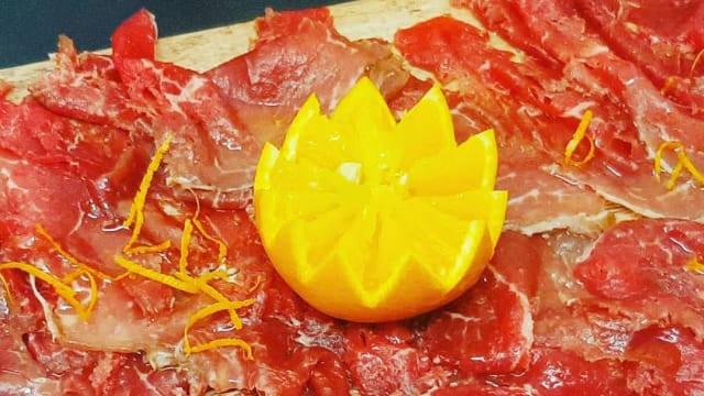 Tagliere di manzo di pozza