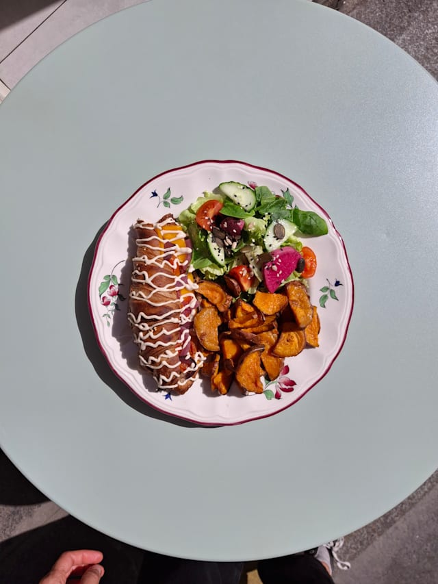 Assiette retour en enfance