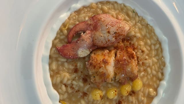 riso Carnaroli Tenuta San Massimo all'Astice e limone