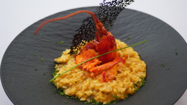 Risotto au homard Breton
