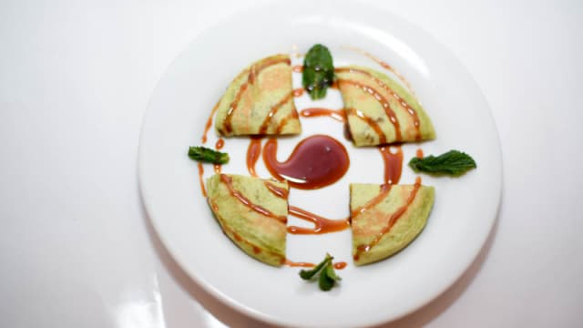 Crêpes fourrées à la coréen