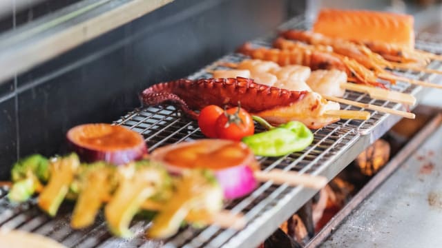 Robata , la nostra griglia giapponese