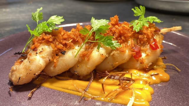 Ginger & Garlic Marinated Shrimps