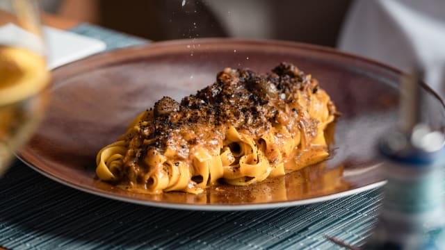 Tagliatelle au ragout de sanglier