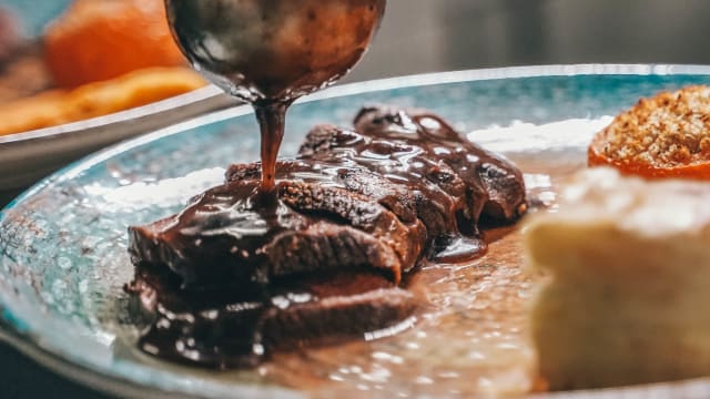 Magret de canard et miel de palma 