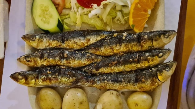 Sardinhas assadas