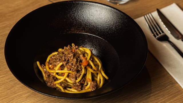 TONNARELLO AL RAGU' DI ANGUS