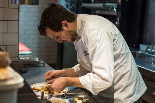 Le chef en action