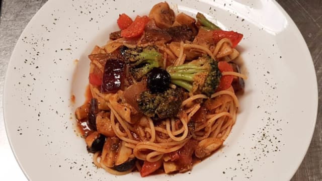 Spaghetti met Groenten