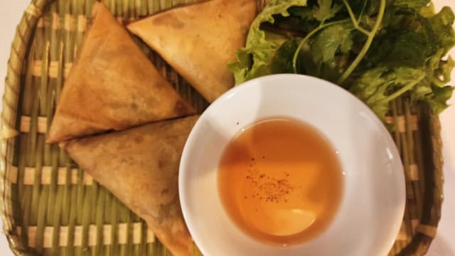 Samoussa au bœuf 
