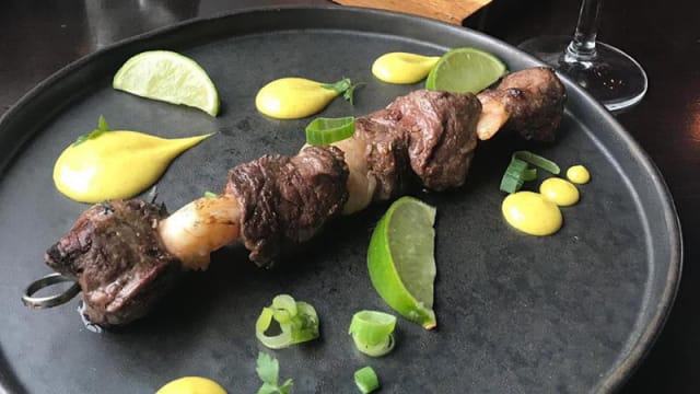 Ossenhaas met Gambaspies