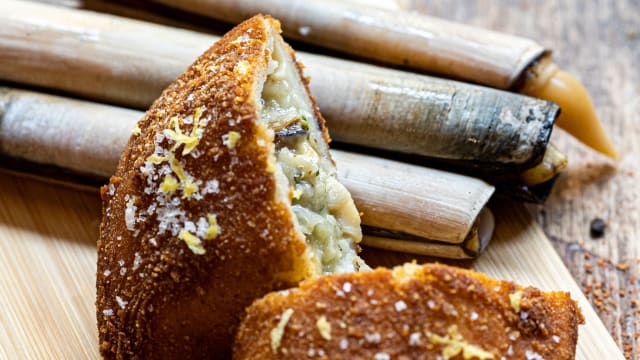 Rissol de lingueirão