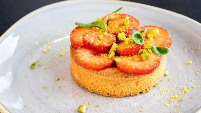 Tarte au fraises faite maison