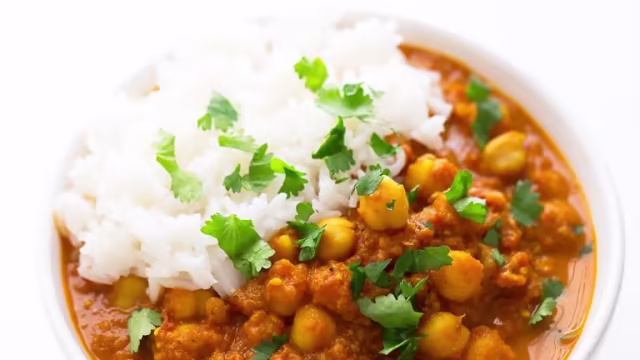 Plats: chana massala 