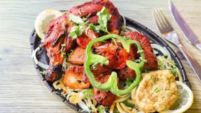 Plats assortment tandoori 