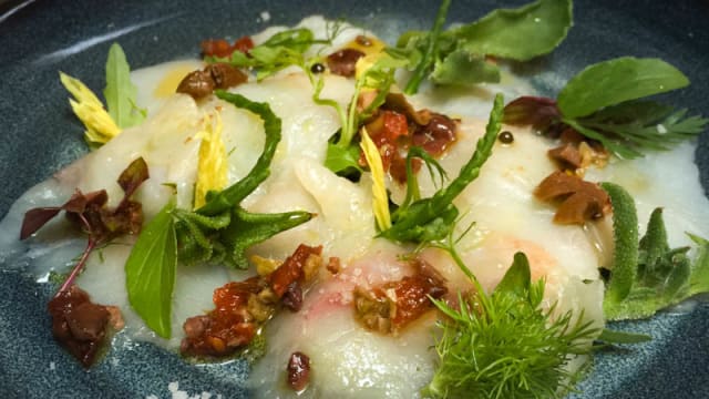 Carpaccio de poisson