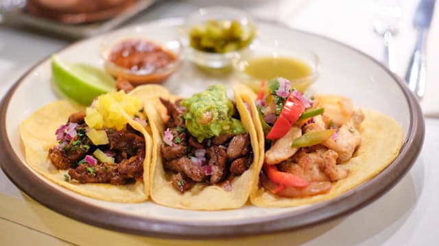 Trio de tacos