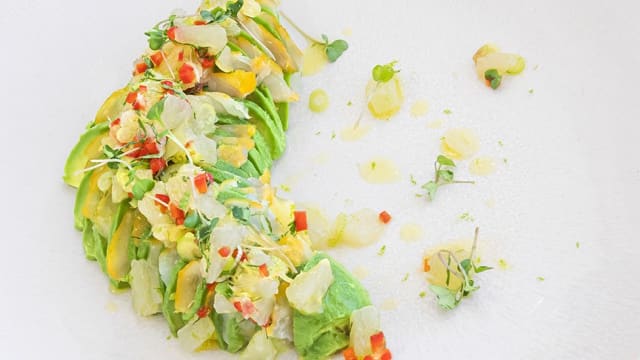 Effeuillé d'avocat et haddock
