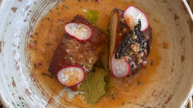 Barriga de Porco CBT com Manteiga Café de Paris