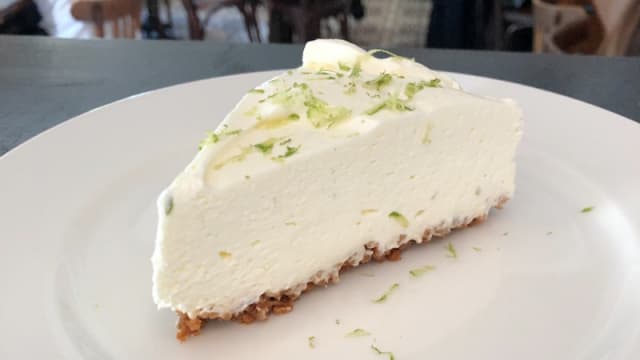 Cheesecake citron vert spéculoos