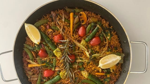 Paella végane 
