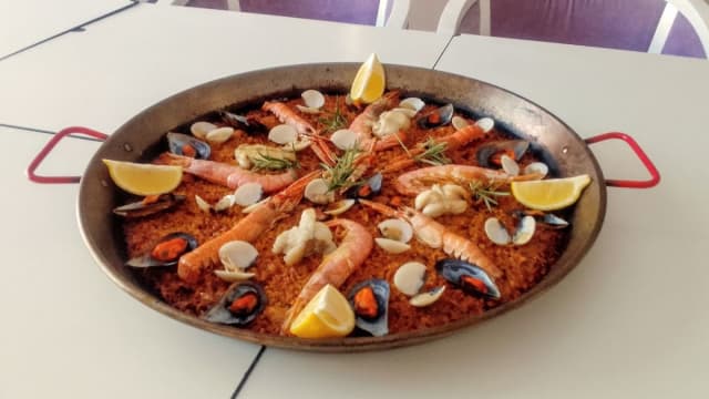 Paella del Mar pour 4 personnes 