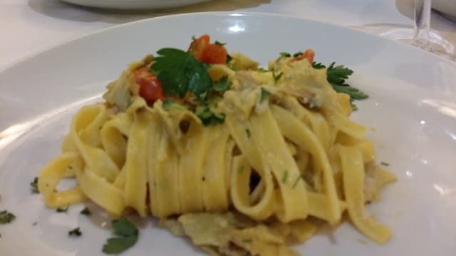 Fettuccine con i carciofi