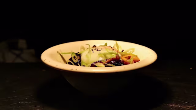 Cogumelos com ovo a baixa Temperatura